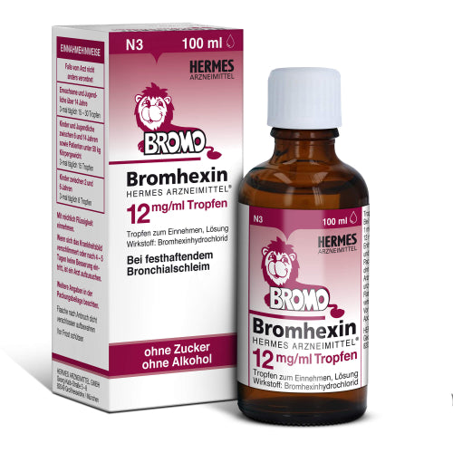 Bromhexin Hermes 12 mg/ml TR (100 ml)