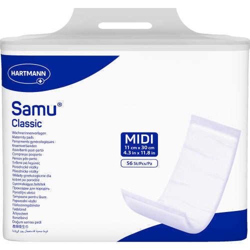 Samu Wochenbetteinlagen Classic Midi (56 Stück)
