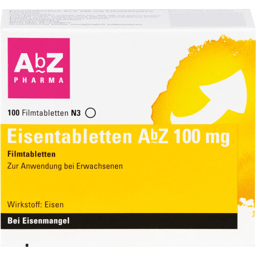 Eisentablette ABZ 100mg (100 Stk.)