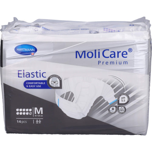 Molicare Premium Elastic 10 Dråber Str. M (14 stk.ück)