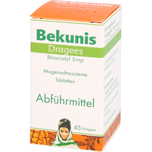 Bekunis Dragees Bisacodyl 5 mg (45 stk.ück)