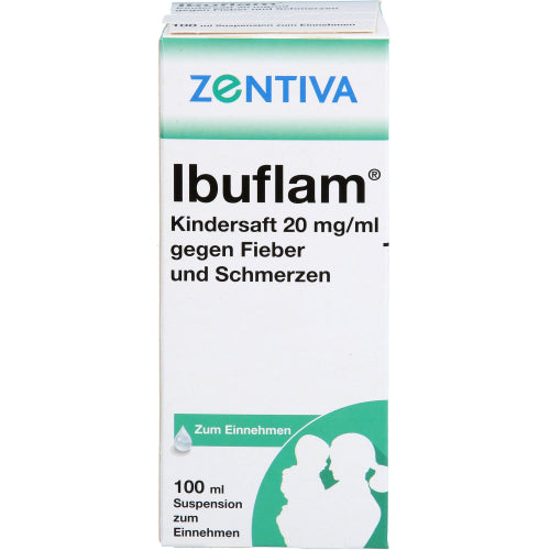 Ibuflam Børnevenlig Saft 20 mg/ml (100 ml)