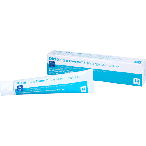 Diclo 1A smertegel 10 mg/G (50 g)
