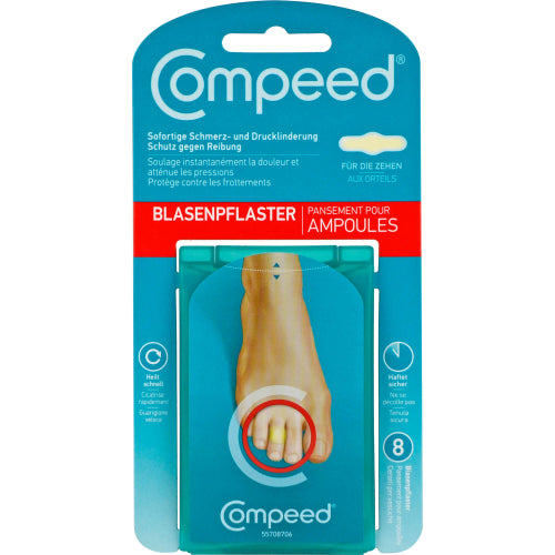Compeed blisters plaster til tæer (8 stk.ück)