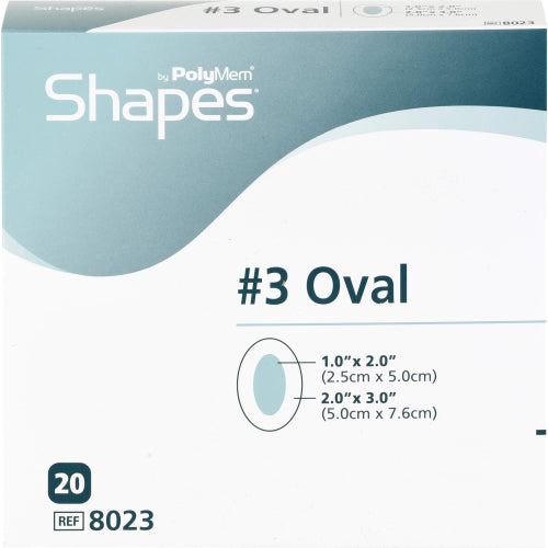 Polymem Oval3 2.5X5cm 8023 (20 Stk.)