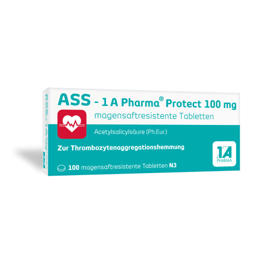 ASS 1A Pharma Protect 100 mg (100 stk.)