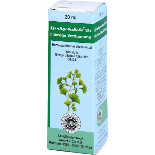 Ginkgobakehl D 4 (30 ml)