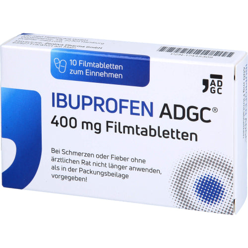 Ibuprofen Adgc 400 mg FTA (10 stk.)