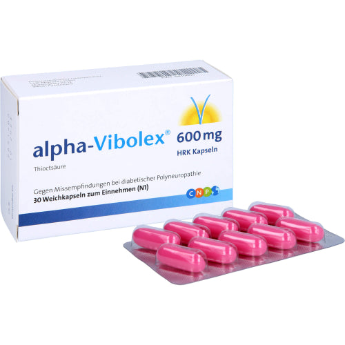 Alpha-Vibolex 600mg HRK (30 stk.)