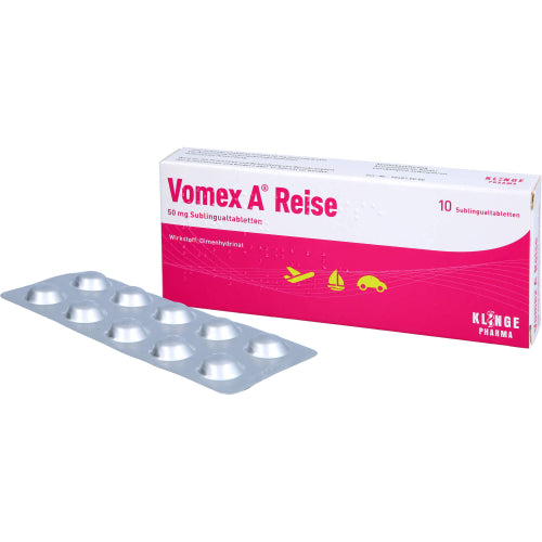 Vomex A Reise 50mg SUT (10 stk.)