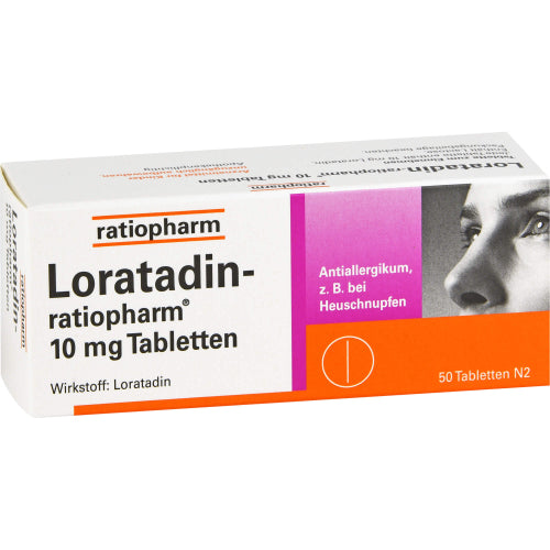 Loratadin Ratiopharm (50 stk.)