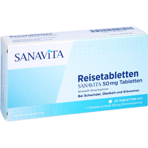 Reisetabletten Sanavita 50 (20 Stk.)
