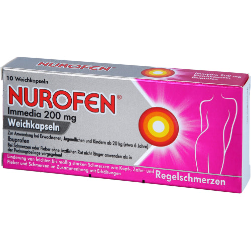Nurofen Immedia 200 mg (10 stk.)