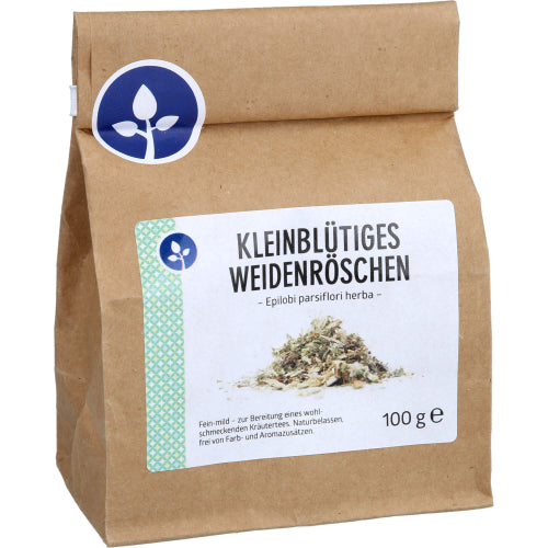 Kleinblütiges Weidenröschen Tee wird auf Dänisch als "Lilleblomstret pileurt te" übersetzt. (100 g)