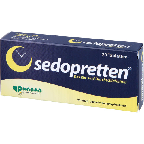 Sedopretten 50 mg Tabletten (20 Stck.)