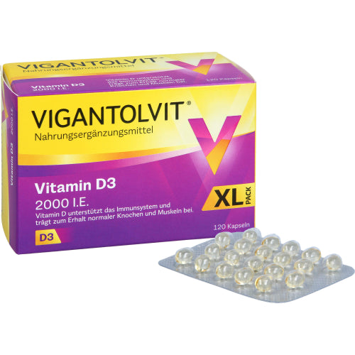 Vigantolvit 2000 I.E. Vit D3 (120 St.)