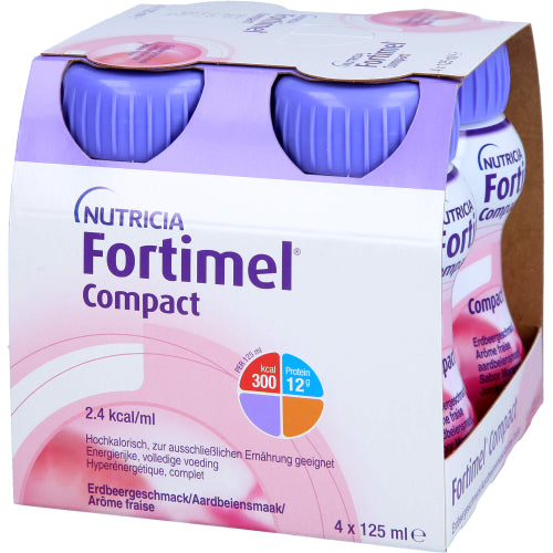 Fortimel Compact 2.4 Jordbær (8X4X125 ml)